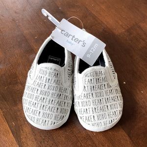 Heartbreaker slip-on crib shoes